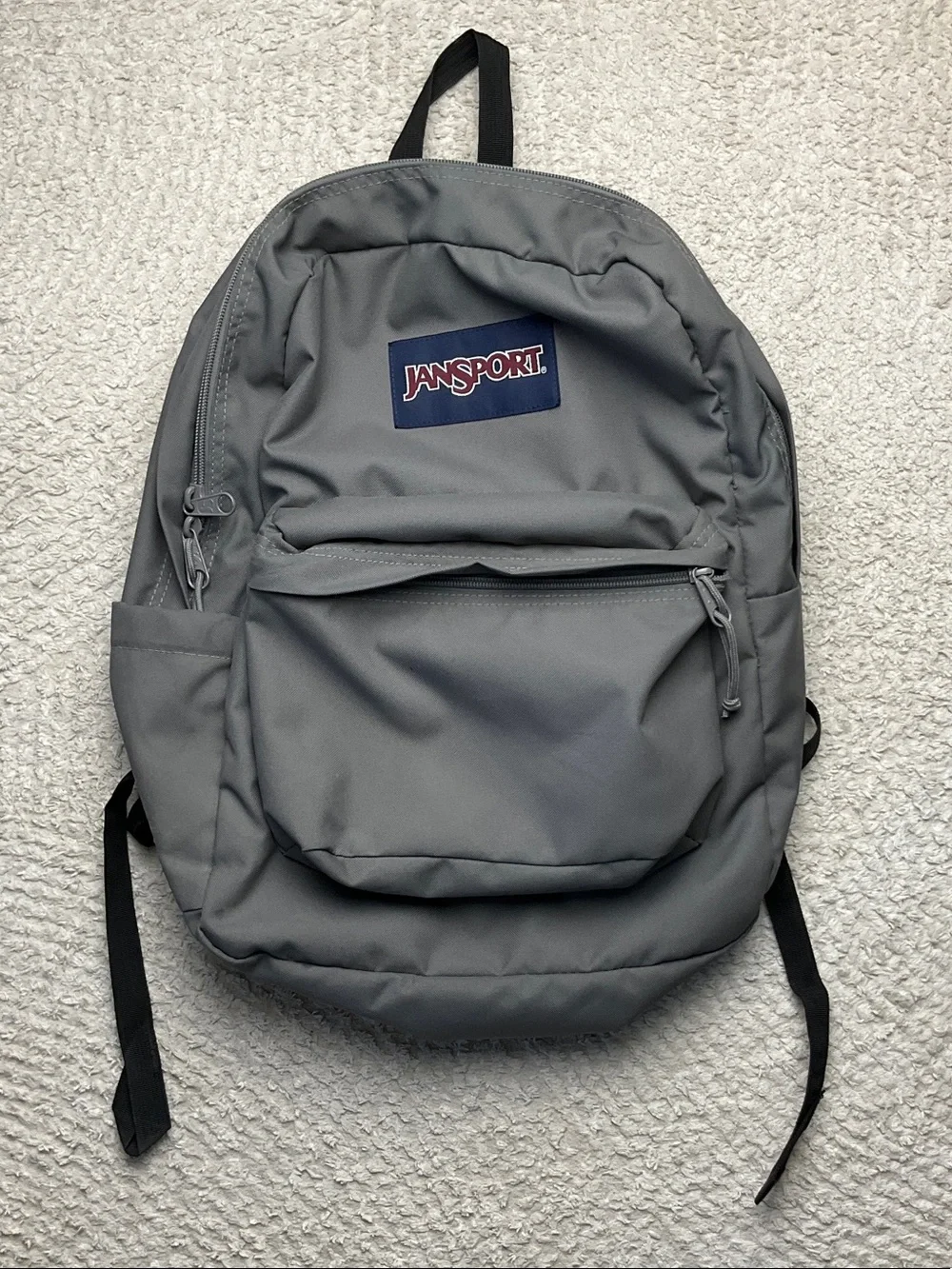 JanSport Classic Gray Superbreak Plus Backpack